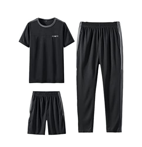 Jogging court décontracté contre la chaleur avec sweat homme XXL