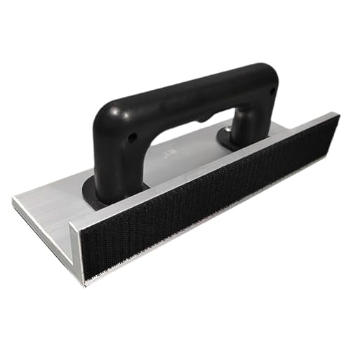 Leefasy Drywall Holder Self Adhesion for Smoothing Compact Sand Paper Stand with Ergonomic Grip Manual Corner Sander Tool