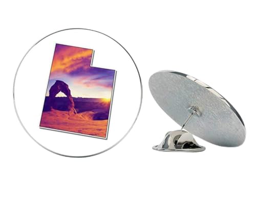 Utah Delicate Arch Arches National Park Sunset Metal 0.75