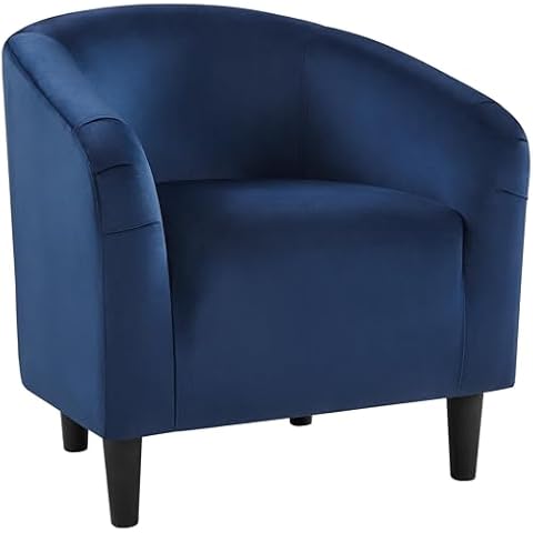 Yaheetech Velvet Club Chair Cover