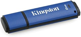 Kingston Digital 8GB Data Traveler AES Encrypted Vault Privacy 256Bit 3.0 USB Flash Drive (DTVP30/8GB)