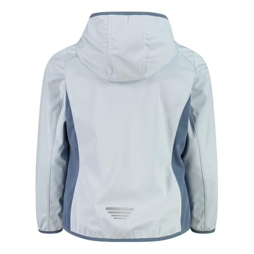 Veste hoodie enfant CMP douce et zippée en coloris bleu ciel