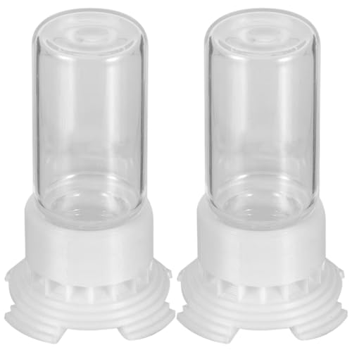 Yardwe Ant Water Feeder 2-Pack Mini Transparent Liquid Dispenser for Ant Farms Nest Hydration Easy Operation Acrylic Watering
