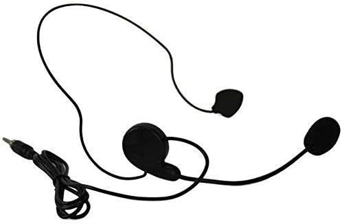 MAC MAH BM8034 A Option HEADSET1 Greenhouse with electret microphone, Gold-Metallised Kidney Premium Sound Quality For Motor/Presentation/Musician, Singer Black