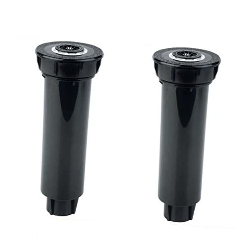 IWOWHERO 2pezzi Irrigatore Interrato Da Giardino Spruzzatore Angolo Controllabile Irrigazione Automatica Retrattile Per Prato e Ugello Resistente
