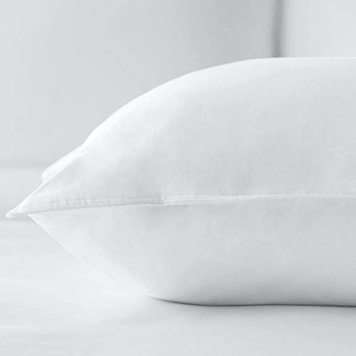 Sobel Westex: Dolce Notte Side Sleeper Pillow | Hotel And Resort Quality, 233 Thread Count 100% Cotton Casing, Microfiber Fiber Fill | Firm Support, Maintains Shape, (Standard Size) #TOP1