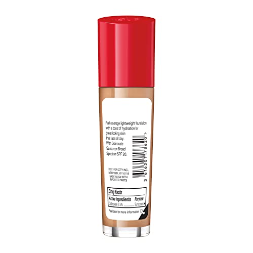 Covergirl Lasting Finish 25Hr Full Coverage Foundation Spf 20-303 True Nude Foundation Women 1 Oz #TOP2