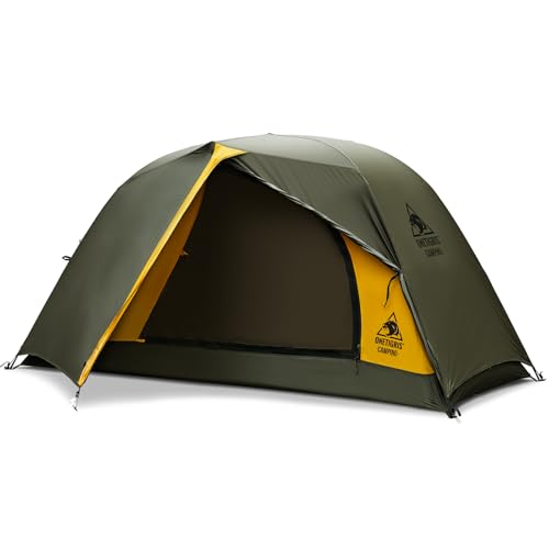 OneTigris Stella 4 Season Camping Tent Backpacking 1 Person Waterproof Lightweight Easy Setup Instant 3000mm Waterproof Rating Outdoor Hiking Tent