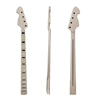 1. Premium All-Maple Construction for Bright, Punchy Tone- Crafted from solid Maple with a Maple fingerboard, this neck delivers the classic bright, articulate, and punchy tone that cuts through any mix. This wood combination provides excellent attac...