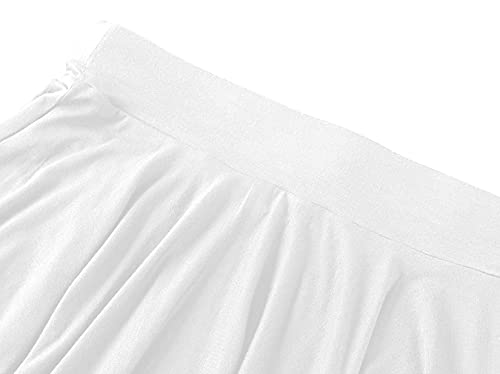 Urban CoCo Women's Mini Skater Flared Skirt Printed and Solid Tennis Skirt2