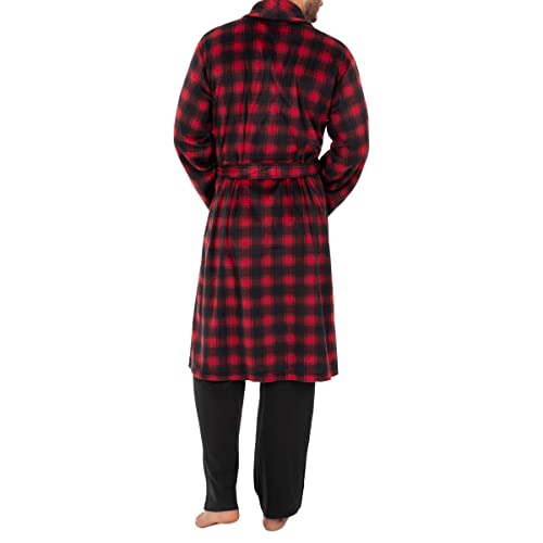 IZOD Men's Micro Sueded Robe2