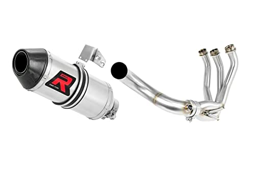 Ligne d'échappement MT-09 Tracer 900 2015-2020 avec pot silencieux DOMINATOR HP3 et son collecteur