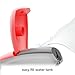 oliso M3Pro Project Steam Iron with Solemate – 1000W Ceramic Soleplate Iron and LED Light for Sewing, Quilting, Crafting, and Travel – Coral