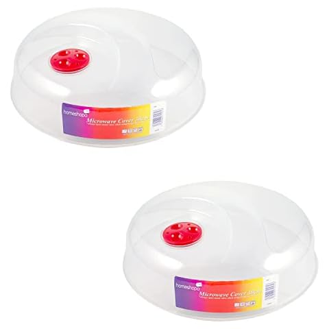 Homeshopa Microwave Plate Cover with Steam Vents Cover