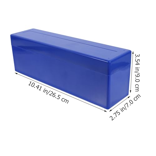Caja decorativa para almacenamiento SHINEOFI azul miniatura 2