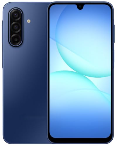 Samsung Galaxy A17 5G Ai (256GB + 8GB) Unlocked (Compatible with T-Mobile Mint Tello & Global) SM-A176B/DS Dual SIM / 6.7" 50MP Triple (Blue SM-A176B/DS)