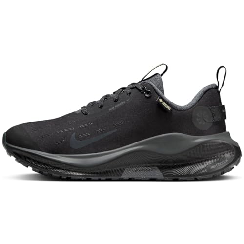 Nike InfinityRN 4 Gore-TEX Women's Waterproof Road Running Shoes (FB2197-002, Black/Volt/Anthracite) Size 7.5