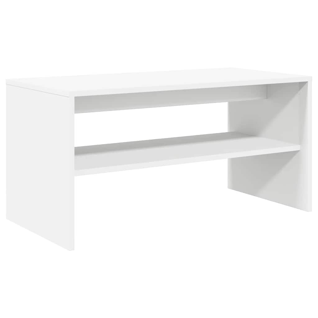 vidaXL Mobile TV e Console TV, Bianco, 60 x 40 x 40 cm, Legno Tecnico, Multifunzionale