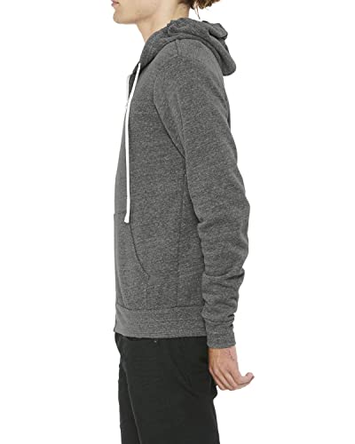 JustBlanks Unisex Sponge Long-Sleeve Fleece Full-Zip Hooded Sweatshirt Drawstring with Pocket Casual Full-Zip Hoodie for Men3