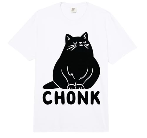 Cat Chonk Comfort Colors Adult Heavyweight T-Shirt