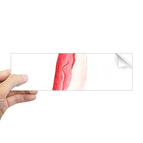 Vinilo para ventana rectangular de pingüino emperador rojo IUCN autoadhesivo 2