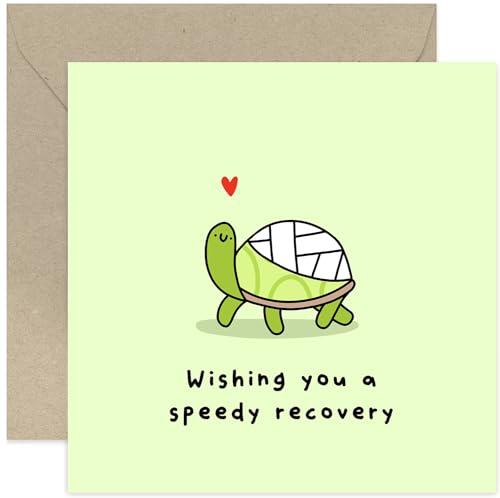 Old English Co. Cute Get Well Soon Card for Him