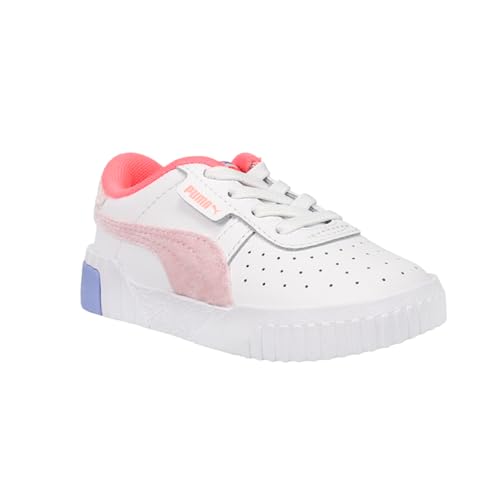 PUMA Kids Girls Cali Valentines Ac Perforated Logo Lace Up Sneakers Shoes Casual - White2