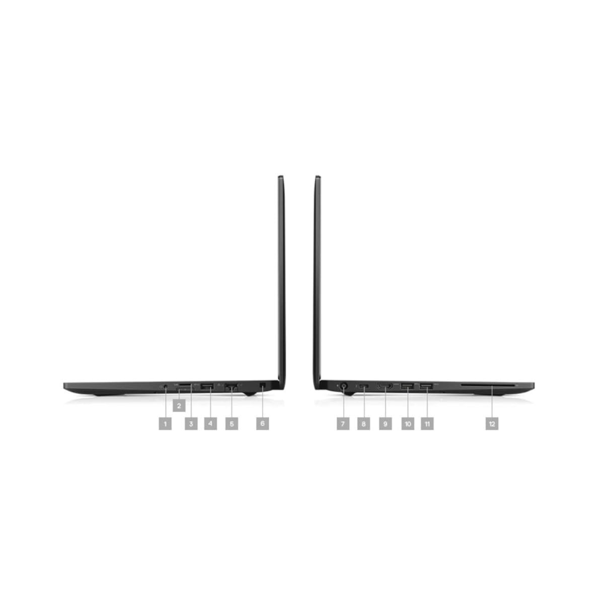Dell Ordenador portátil de negocios Latitude 7480 i5-7300u 8 GB 256 GB SSD 1920 x 1080 Windows 11 QWERTZ (reacondicionado)