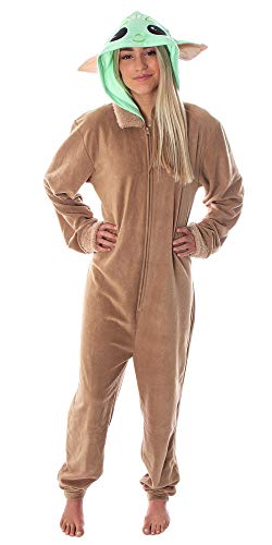 Star Wars Adult Unisex Baby Yoda The Child Costume One-Piece...