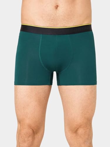 Image of Bummer Men's Finest Modal Underwear with Ultra Soft 4-Way Stretch Fabric for Ultimate Comfort - Anti-Bacterial & Breathable Solid Trunks Innerwear Combo Pack for Men
