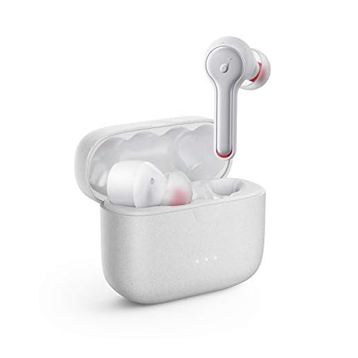 Anker Soundcore Liberty Air 2 Wireless Earbuds, Diamond-Inspired Drivers, Bluetooth Earphones, 4 Mics, Noise Reduction, 28H Playtime, HearID, Bluetooth 5, Wireless Charging, for Calls, Home Office