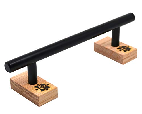 Teak Tuning Round Fingerboard Rail - Mini Edition - Black Colorway - 7.25"