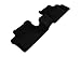 3D MAXpider L1MZ01321509 Second Row Custom Fit All-Weather Floor Mat for Select Mazda3 Models - Kagu Rubber (Black)