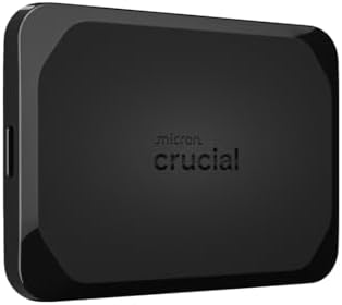 Crucial X10 Pro Disco Duro Externo SSD 4TB, Lectura de hasta 2100 MB/s y Escritura de 2000 MB/s, Memoria Externa, USB-C 3.2, PC y Mac, Resistente al Agua y al Polvo -CT4000X10PROSSD902
