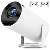 WEIHOFA CineMaster Pro - 4K Smart Projector Original - New & Improved 2026 (White+Game)