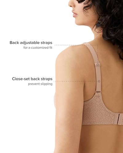 Image of Wacoal Women's Inside Job Unlined Full Coverage Wire Free Bra, 852345