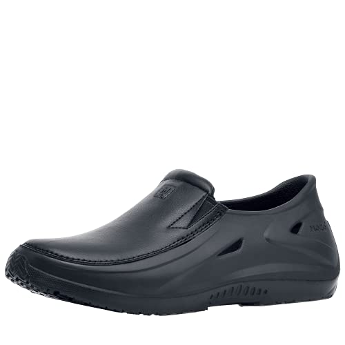 Shoes for Crews MOZO Sharkz II, Men's Work Shoes, Slip Resistant, Water Resistant, Black