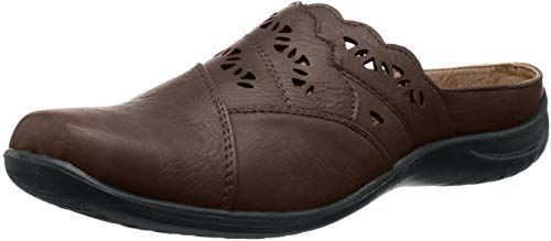 Easy Street Women's Forever Mule, Tan, 8.5 Wide