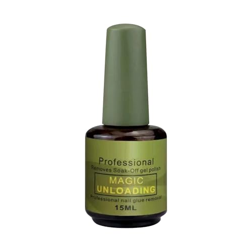 Quitagel para Uñas - Quitaesmalte 15ml - Líquido Despegable Sin Remojo para Manicura Hogar y Salón