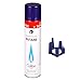 Produktbild kogu Set Colibri Gas Nachfüller Butangas mit Adapter (1x 300ml), Feuerzeuggas in Nachfüllflasche, Gasnachfüller