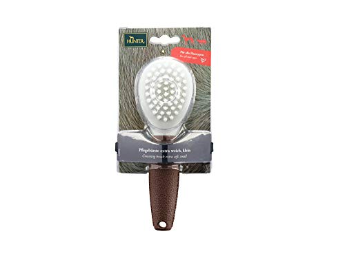 HUNTER SPA Pflegebürste Extra Soft, für Hunde und Katzen, 19,5 x 6,5 cm