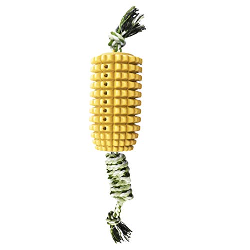 POPETPOP bastão molar para cachorro com contas de massagem brinquedo para mastigar animais de estima