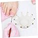 Ipetboom Ceramic Nail Art Dish Bowl for Mixing Cleaning Sleek Design Compact Nail Polish Container for Manicure Care Multi-use Dish