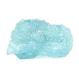 Aquamarine Raw Crystals Healing Crystals Natural Rough Stones 1.2-2' for Tumbling, Fountain Rocks, Yoga, Meditation, Polishin, Gift 5