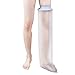 VALLEYWIND Waterproof Kids Full Leg Cast Cover for Showering Cast Covers for Shower Leg Kids Child Reusable Cast Bag for Shower Leg Cast Protector for Leg, Foot, Knee, Ankle Wound