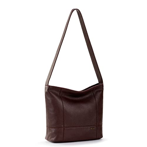 Image of The Sak De Young Leather Hobo Bag - Shoulder Purse with Zipper Pocket