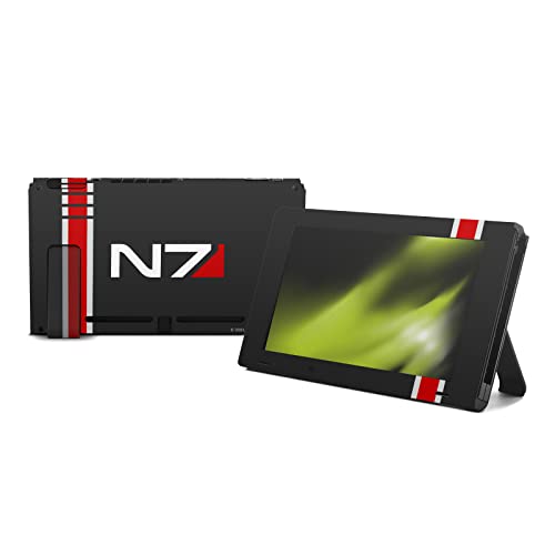 Skin Mass Effect N7 pour console et dock Nintendo Switch par Head Case Designs