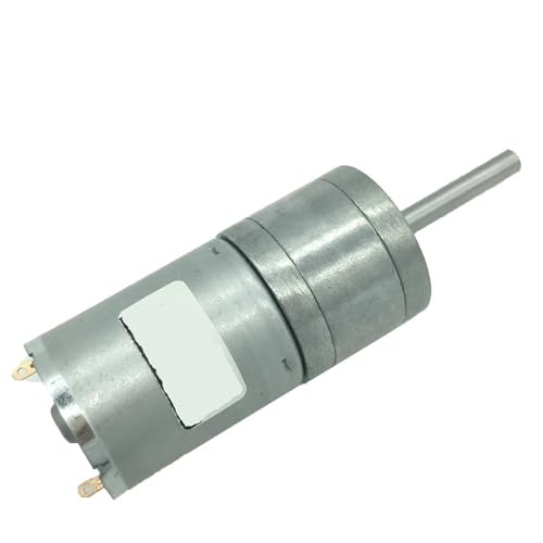 Motor de CC de 12V 25GA370 con eje de 25mm y velocidad de 1360RPM
