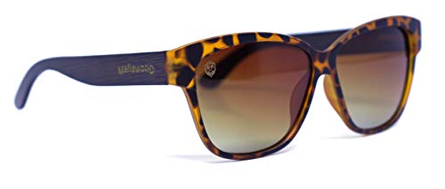 Óculos de Sol Sam, Mafia Wood Exclusive Wear, Feminino, Preto, M