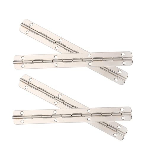 HEALEEP Long-Lasting Wooden Box Hinges Metal Piano Hinges Easy Installation for Jewelry Boxes